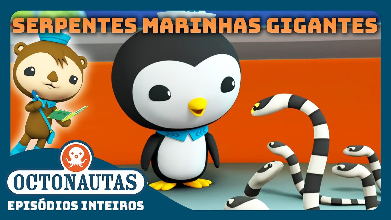 Octonautas - 🌊 Serpentes marinhas gigantes 🐍| Episódios inteiros | Compilação