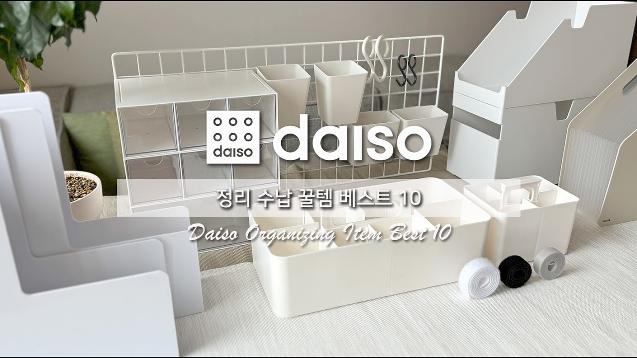 놀랍게도 다이소! 수납 정리 꿀템 베스트! 사람들이 다이소인줄 몰라요~ 다이소에서 보이면 바로 집으세요!  #살림템 #다이소 #정리 #수납