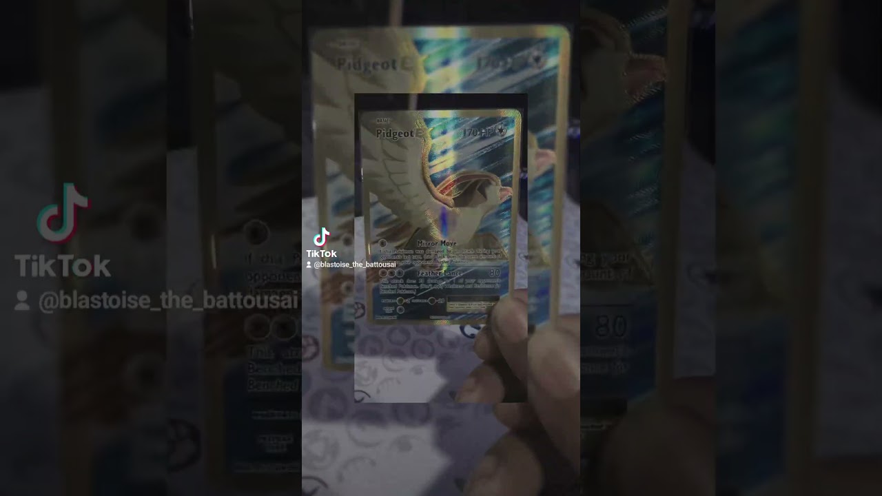 Pidgeot EX!!! 🦅🦅 #pokemon #pokemontcg #full #art