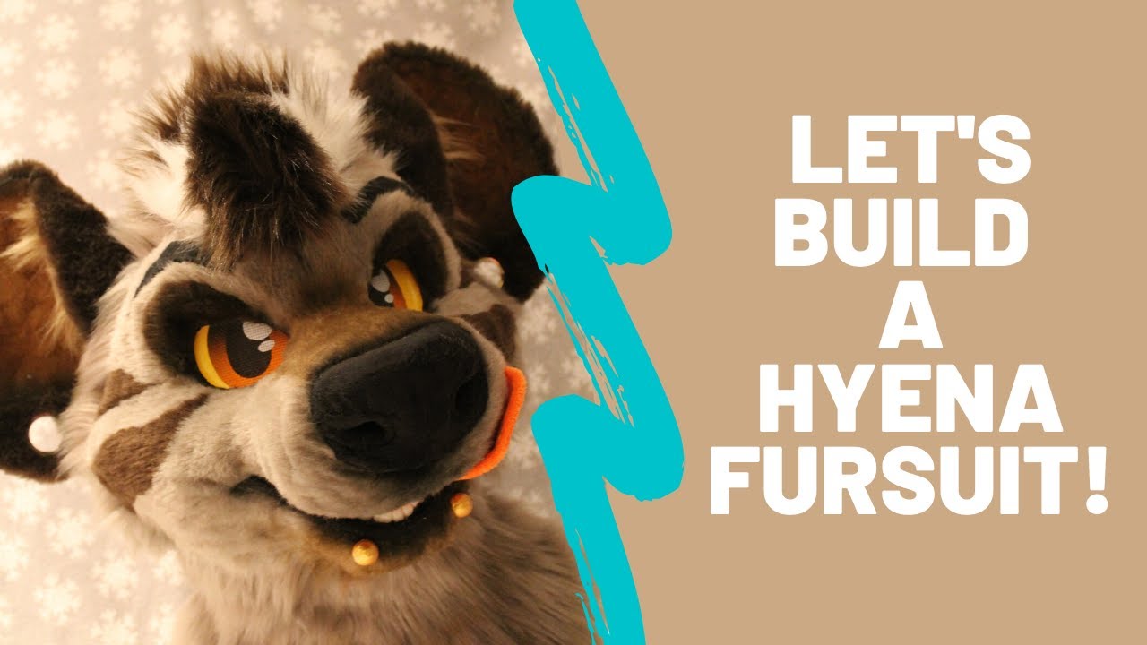 //Let's build! #2// Fursuit Building Time Lapse - Hyena head