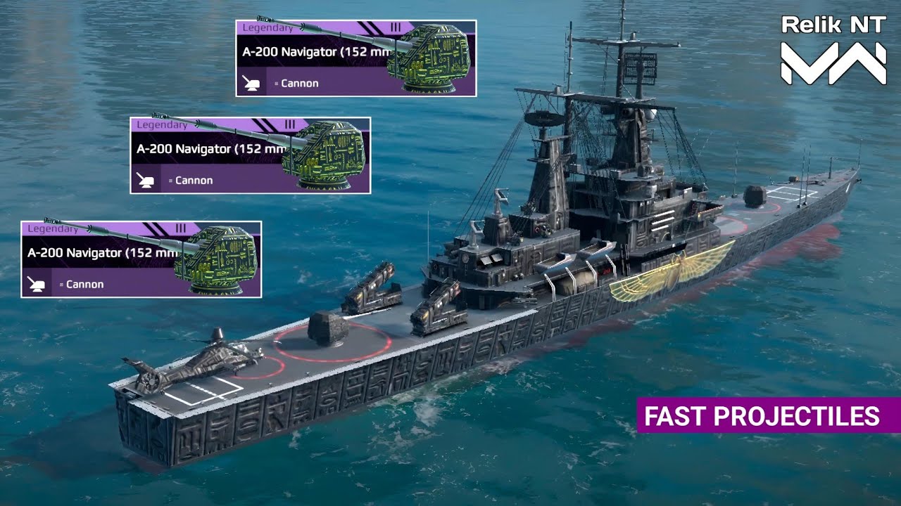 USS Arkansas With A-200 Navigator | Best F2P Cannon🔥 Modern Warships 