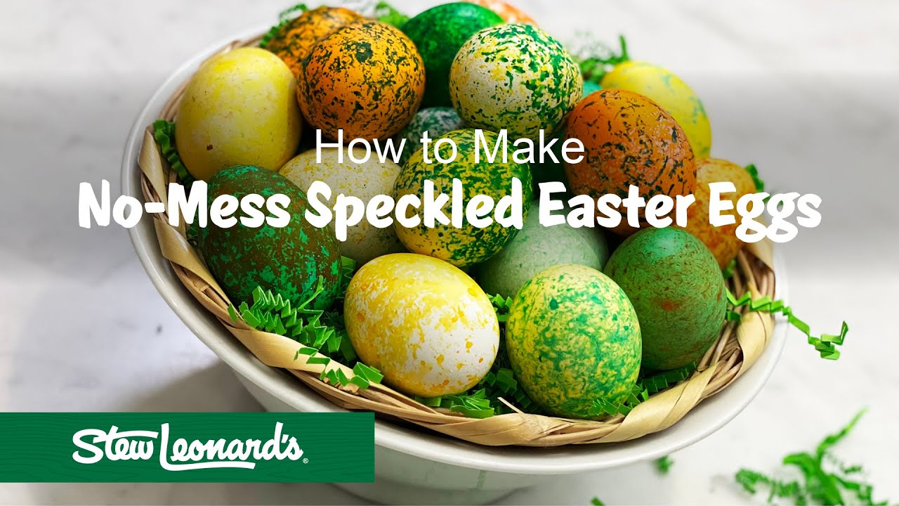 DIY Speckled Easter Eggs | Easy Do It Your Self Craft