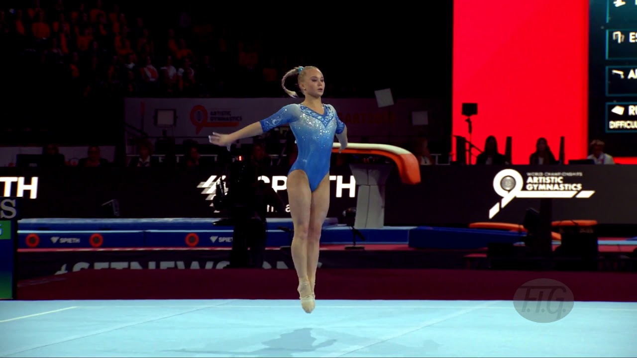 MELNIKOVA Angelina (RUS) - 2019 Artistic Worlds, Stuttgart (GER) - Qualifications Floor Exercise