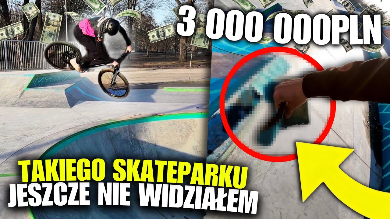 TESTUJEMY SKATEPARK ZA 3 MILONY - *ROZPADA SIĘ*