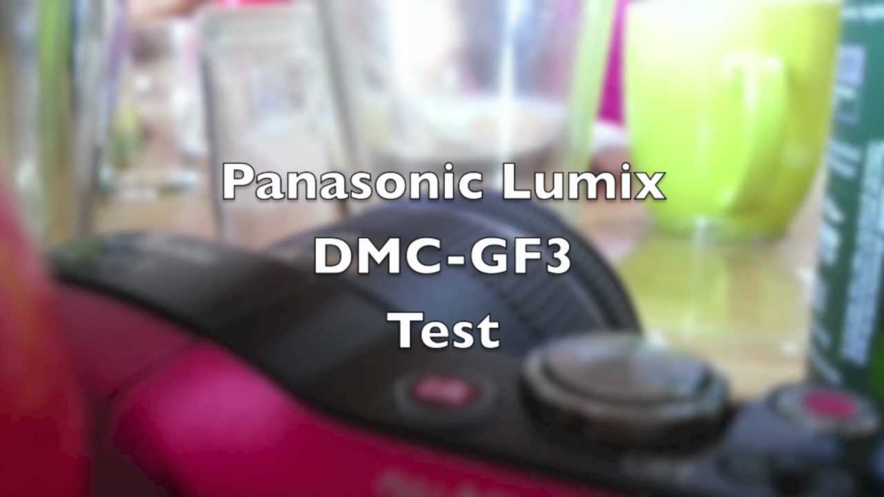 Panasonic DMC-GF3 Kamera Camera Test
