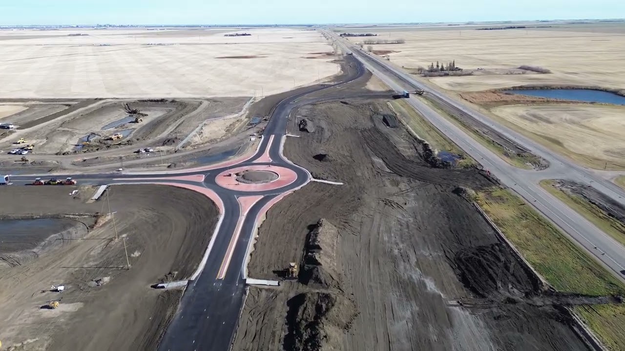 Grand Coulee #1 Exit Roundabout