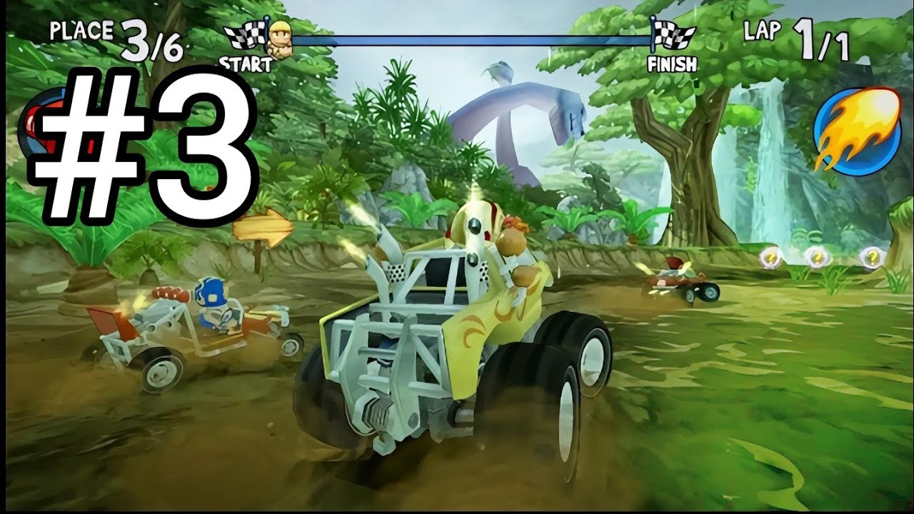 BEACH BUGGY RACING GAMEPLAY 3