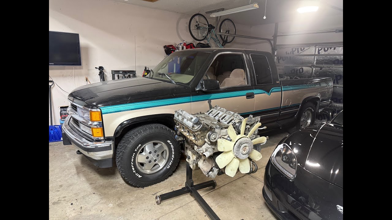 THE 1995 CHEVY K1500 GETS AN LS!