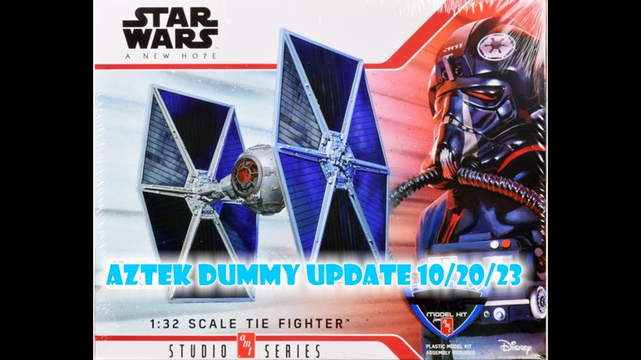 Aztek Dummy Update 10/20/23 - AMT TIE Fighter - Part 2