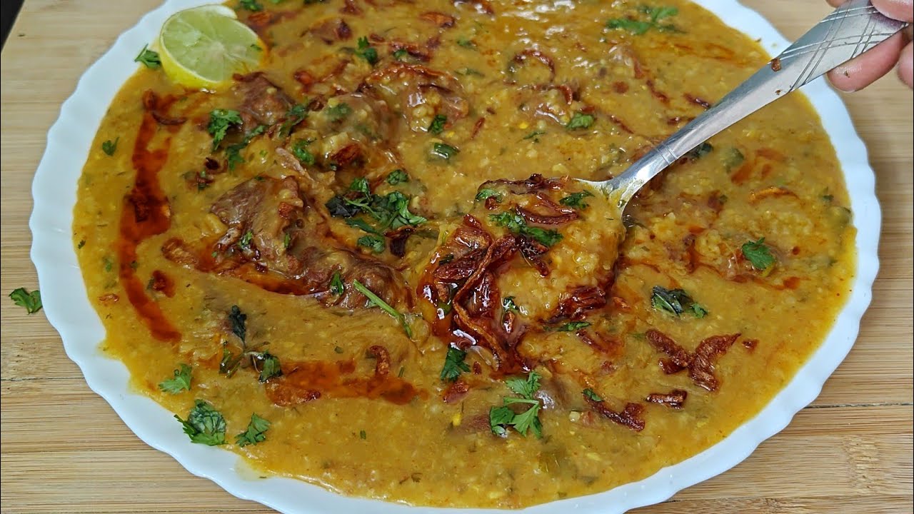 Khichda Recipe | टेस्टी खिचड़ा फटाफट कैसे बनाये Eid  Ramzan Special Khichda-Haleem Racipe Daleem 