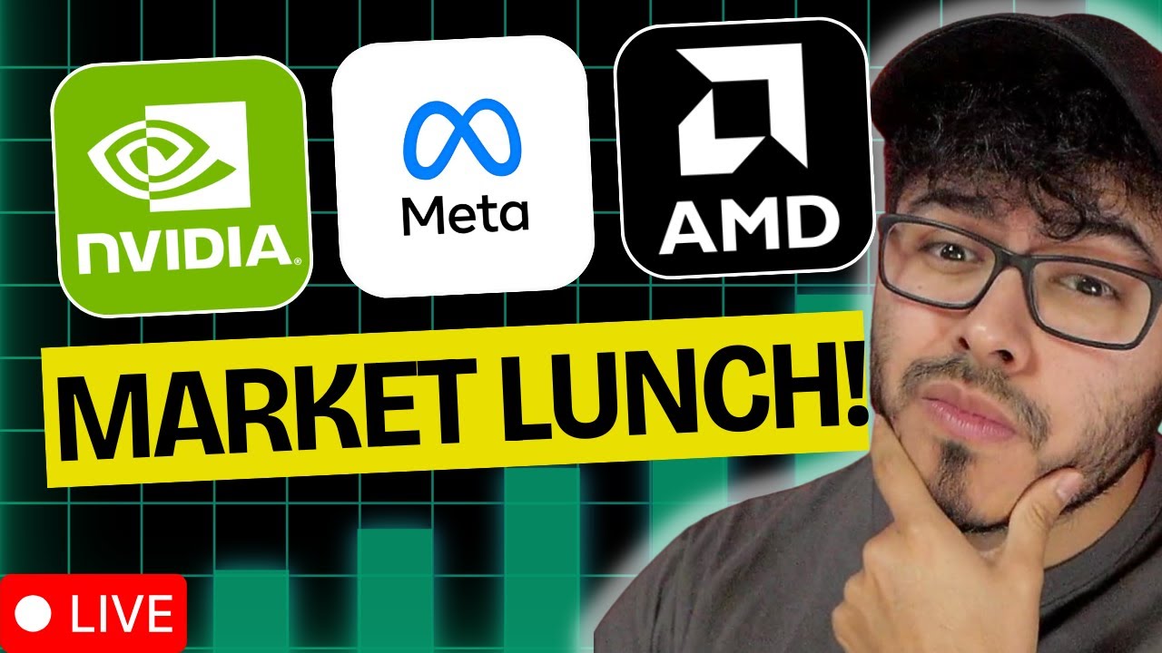 NVIDIA META MASSIVE NEWS | AMD STOCK DOWN | MARKET LUNCH