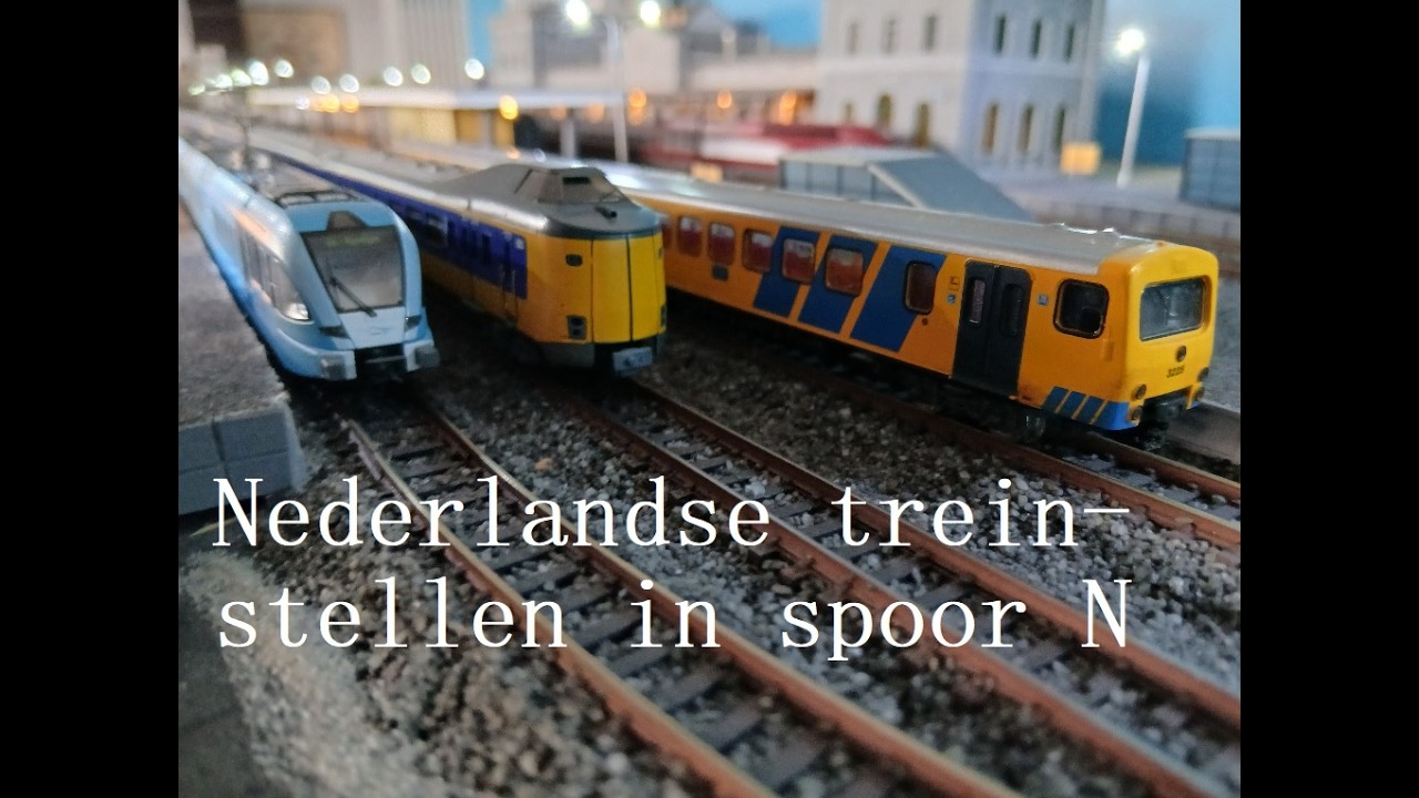 Nederlandse treinstellen in Spoor N