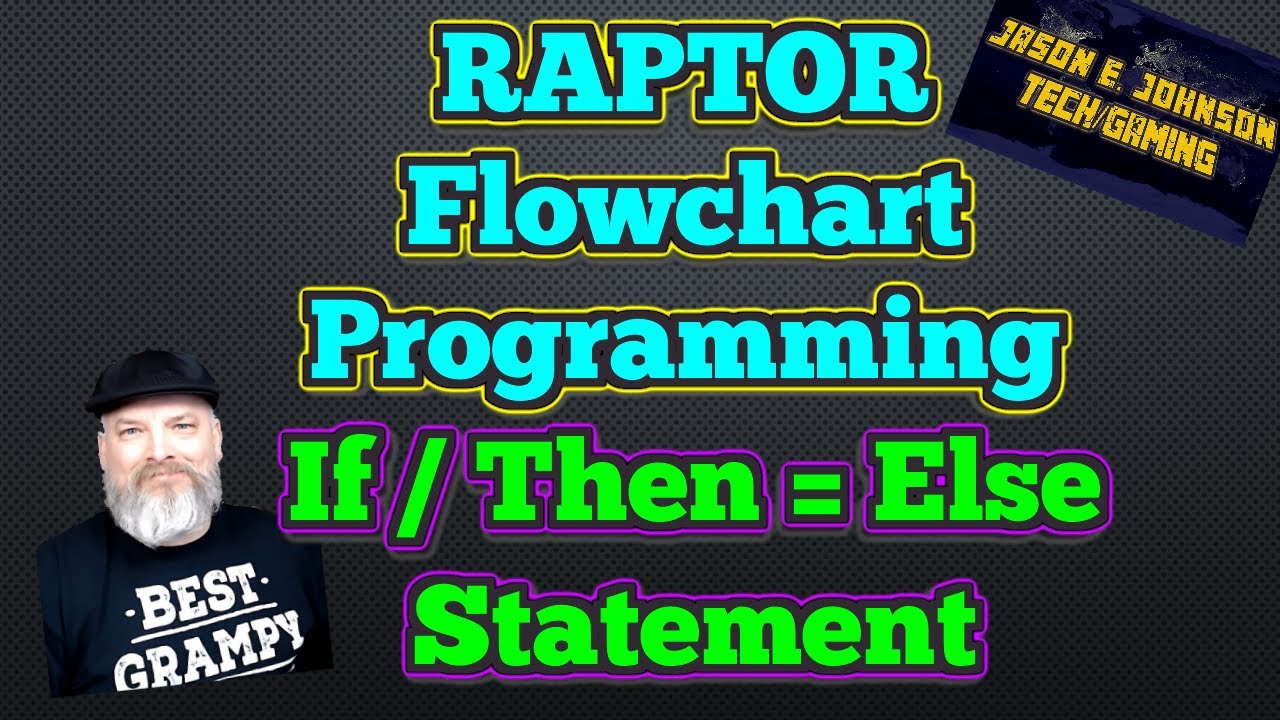 Raptor - If / Then = Else Statement = Raptor Flowchart-based Programming Videos Series