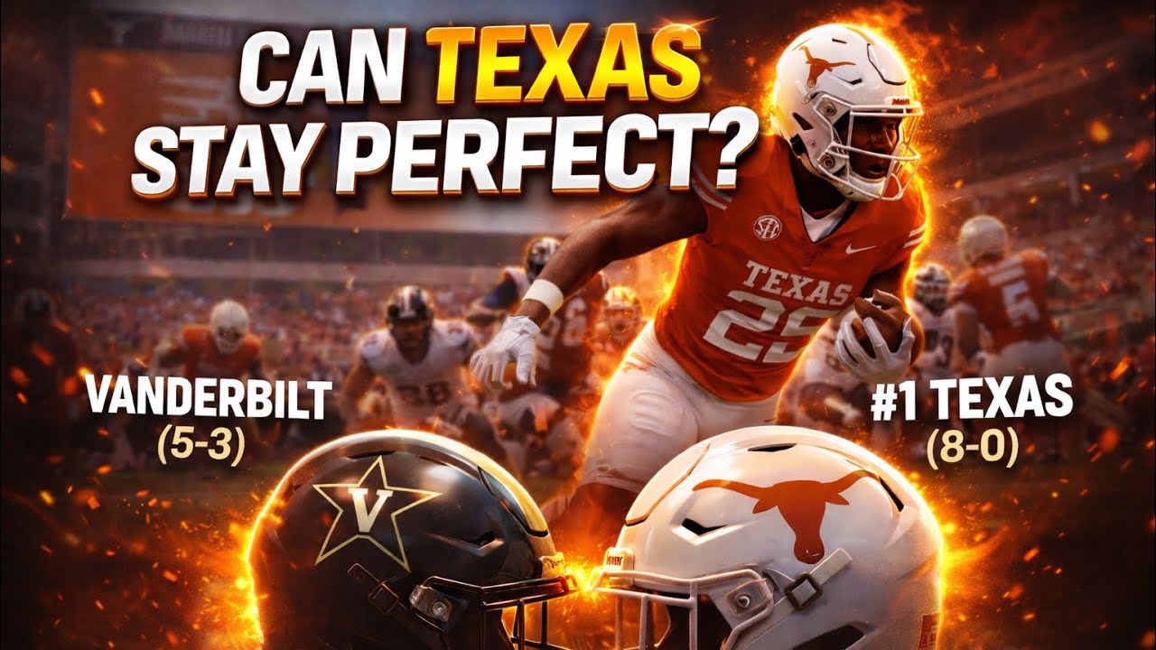 CFB 26/Texas Week 10 🆚 Vanderbilt(I do not own the rights to the music)