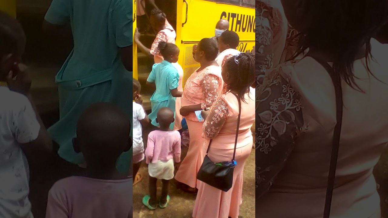 Kids Enjoy Githunguri High School 🚌 Before Kamaa Wa comp Visit Muranga County