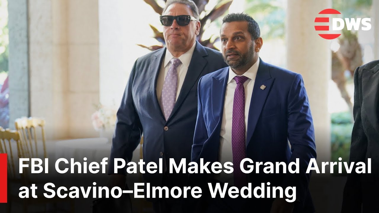 FULL ARRIVAL: FBI Director Kash Patel Attends High-Profile Mar-a-Lago Wedding Event | AC1E