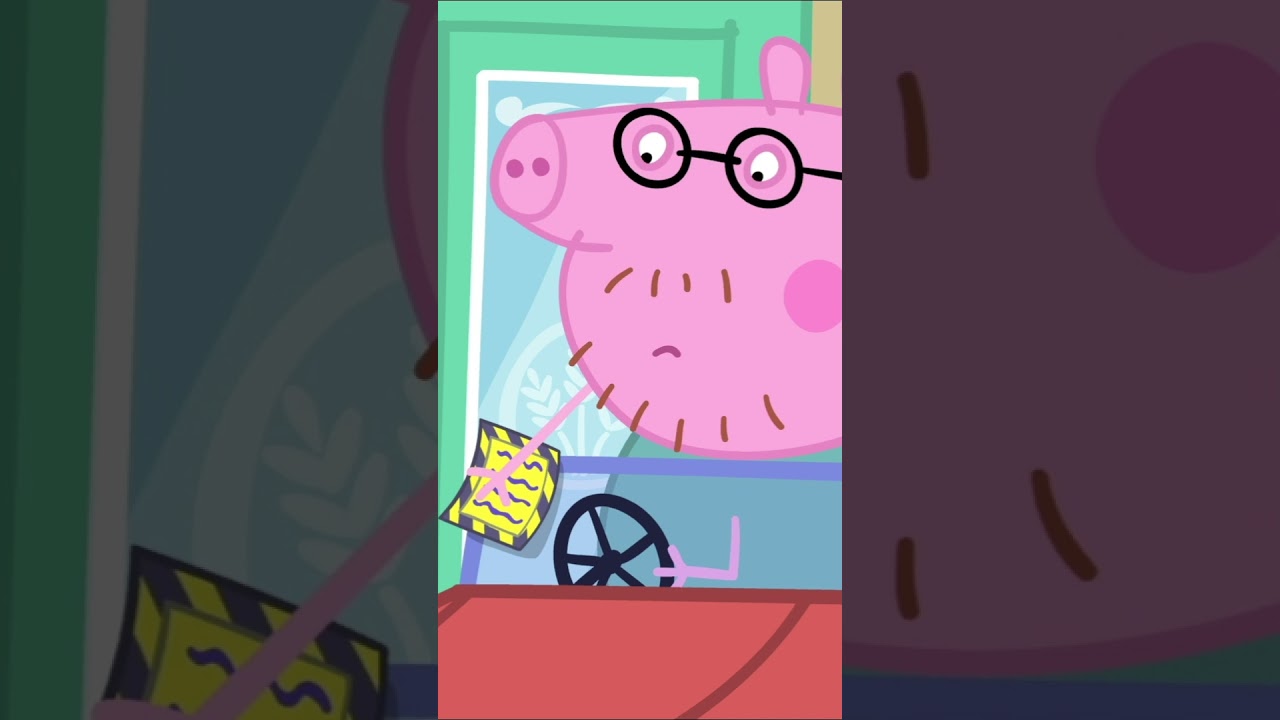 Daddy Pig Gets a Parking Ticket #PeppaPig #Shorts