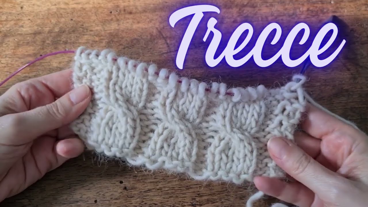 TUTORIAL DI MAGLIA tecnica delle trecce e impostazione di un progetto