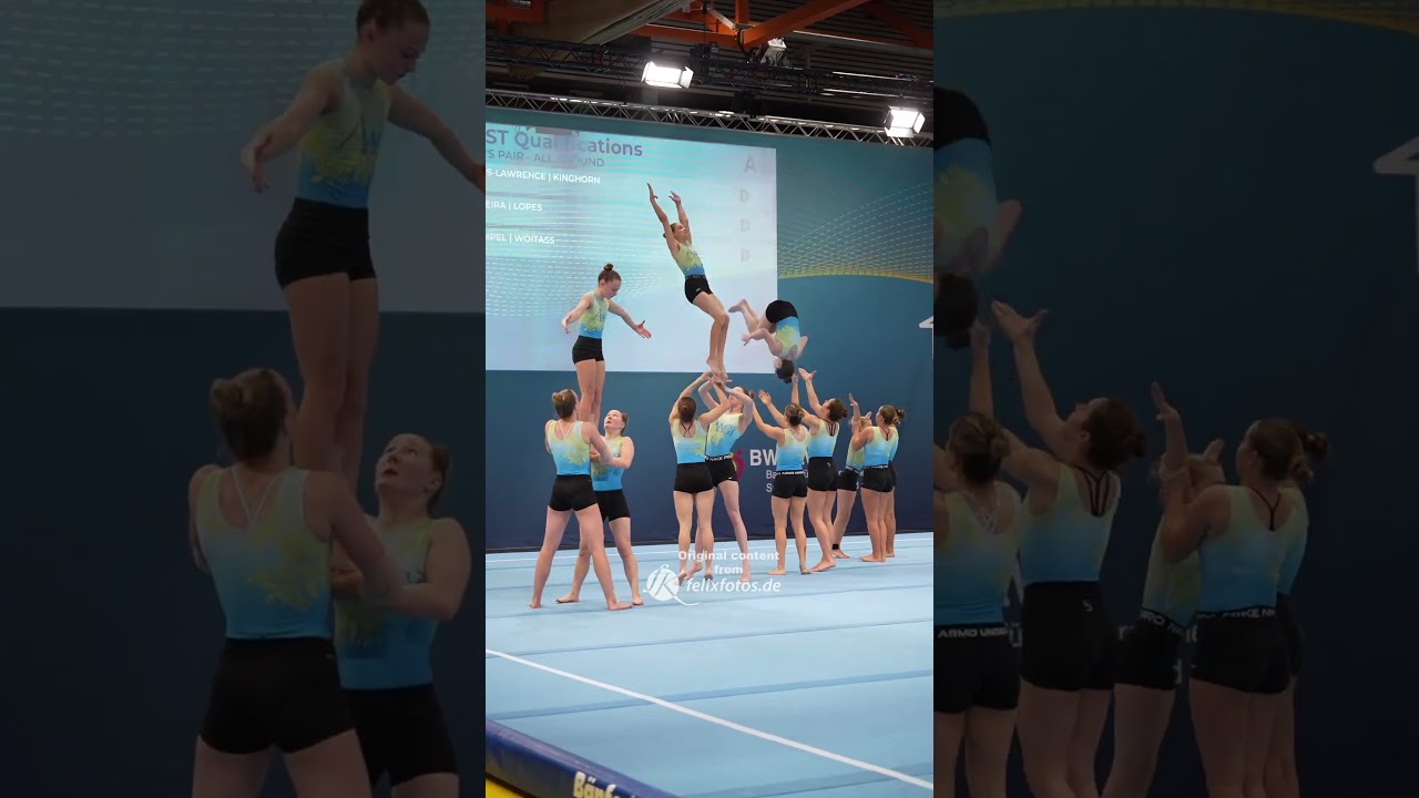 OMG see this 4 amazing womens group acrobatic gymnastics from Australia