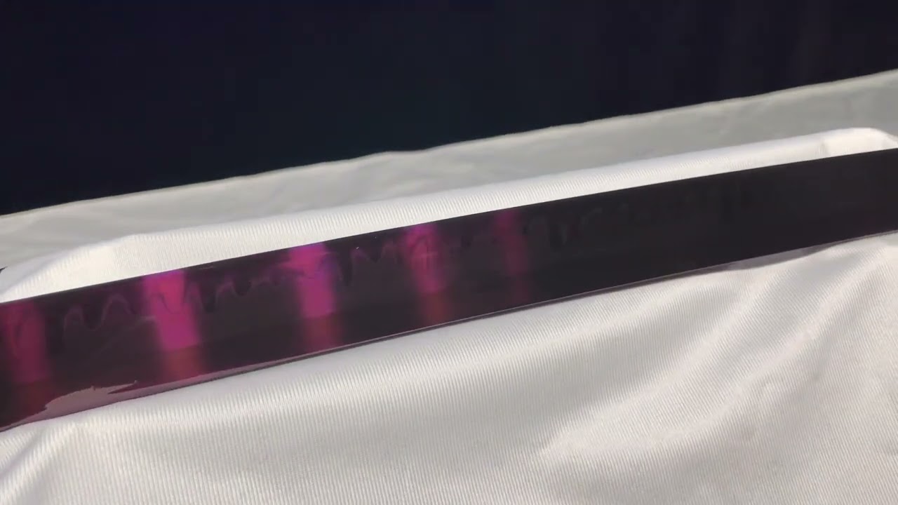 T10 Steel True Hamon Purple No Bohi