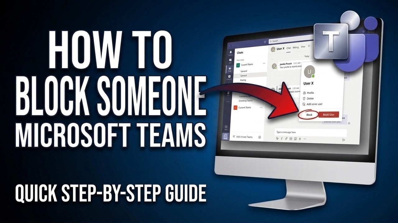 Как заблокировать пользователя в Microsoft Teams (Официальное руководство по конфиденциальности 2...