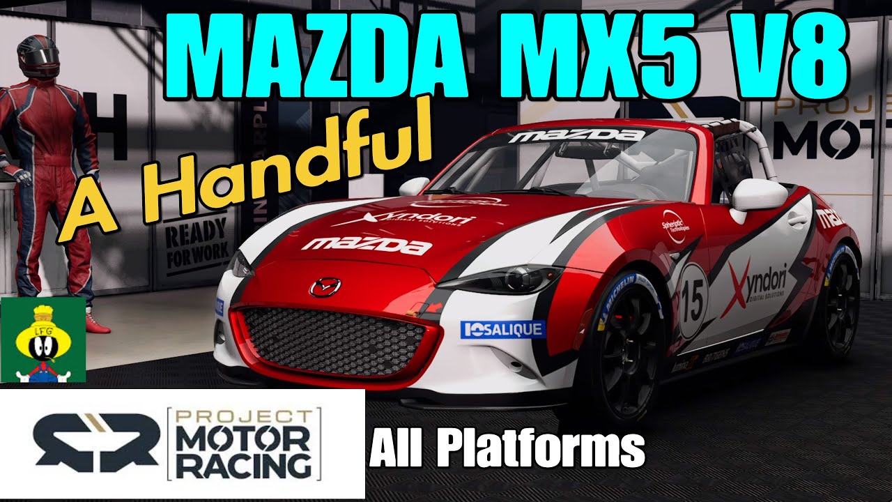 Mazda MX5 V8 / Project Motor Racing на PS5