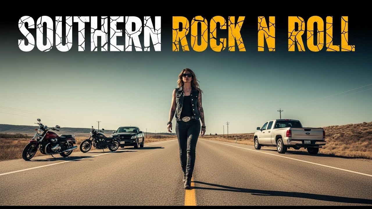 Southern Rock N Roll – Electric Nightpath | Cyber Rebel Highway#SouthernRockNRoll #CyberRide
