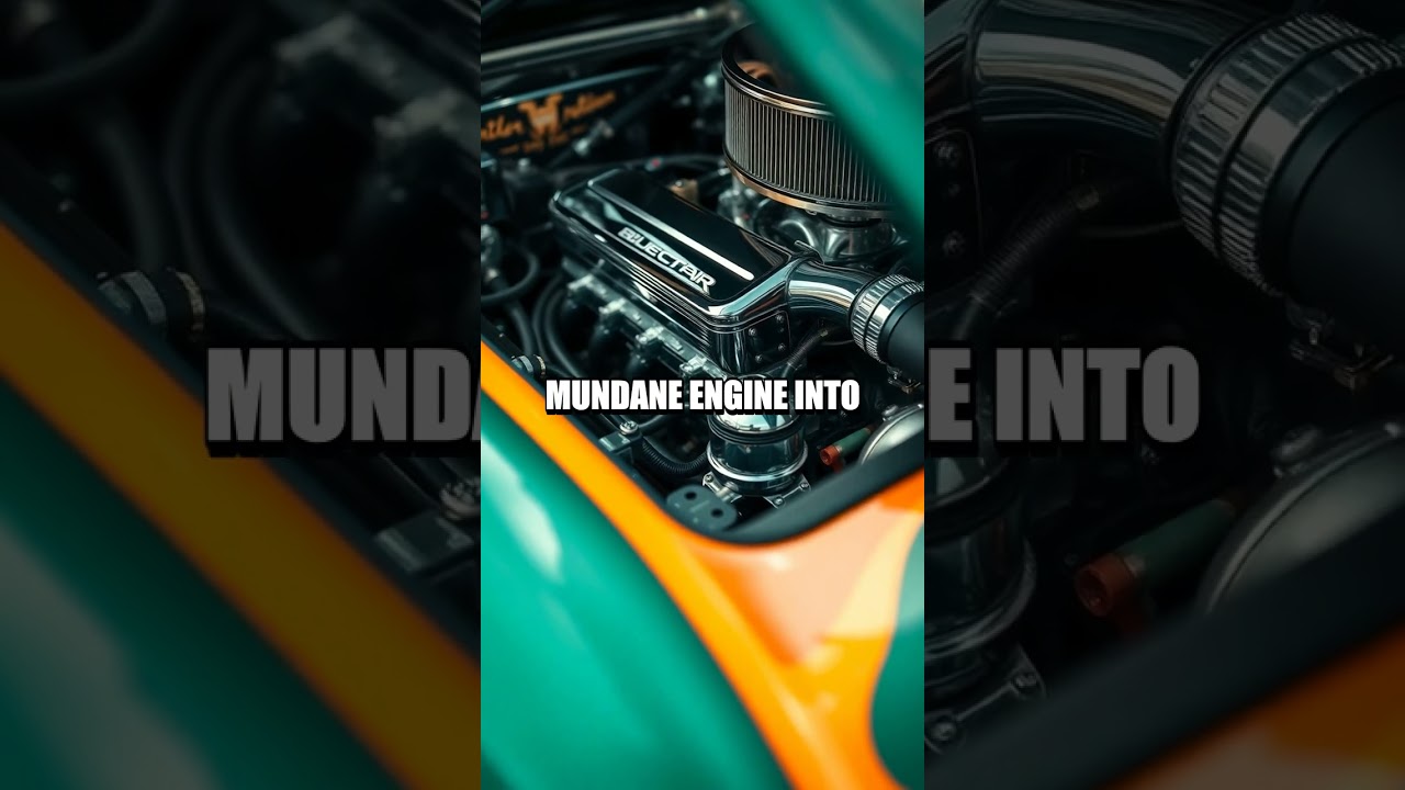 Masterpiece of Custom Engine Detailing