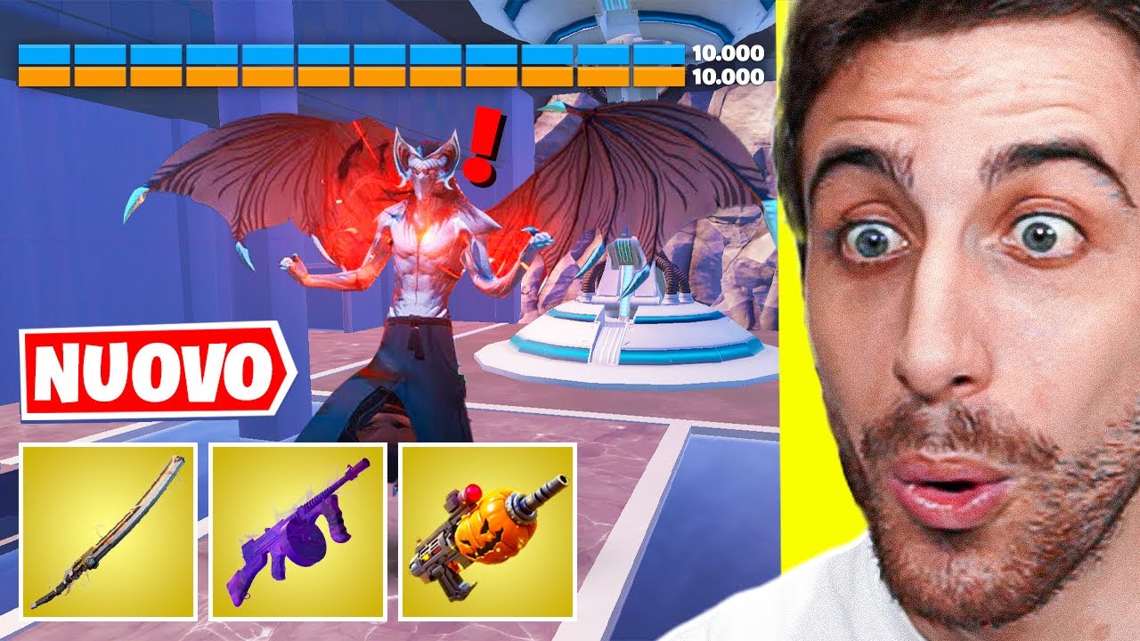 Gioco con le NUOVE Armi del BOSS Kado TRASFORMATO *IMMORTALE* e Vinco la Partita! Fortnite ITA!