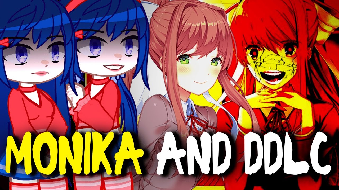 MiSide React To Monika And DDLC. | Gacha Club | Gacha React [ENG/RU]