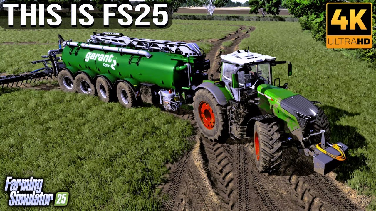 FS25 Turned Into REAL LIFE Farming 😳 | Mud, Slurry & Deformable Ground (Reshade)