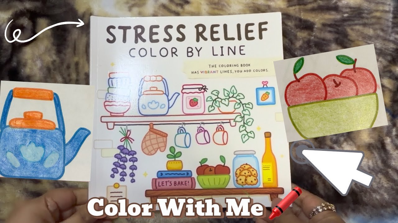 Color With Me | Stress Relief - Color By Line by Vivi Tinta