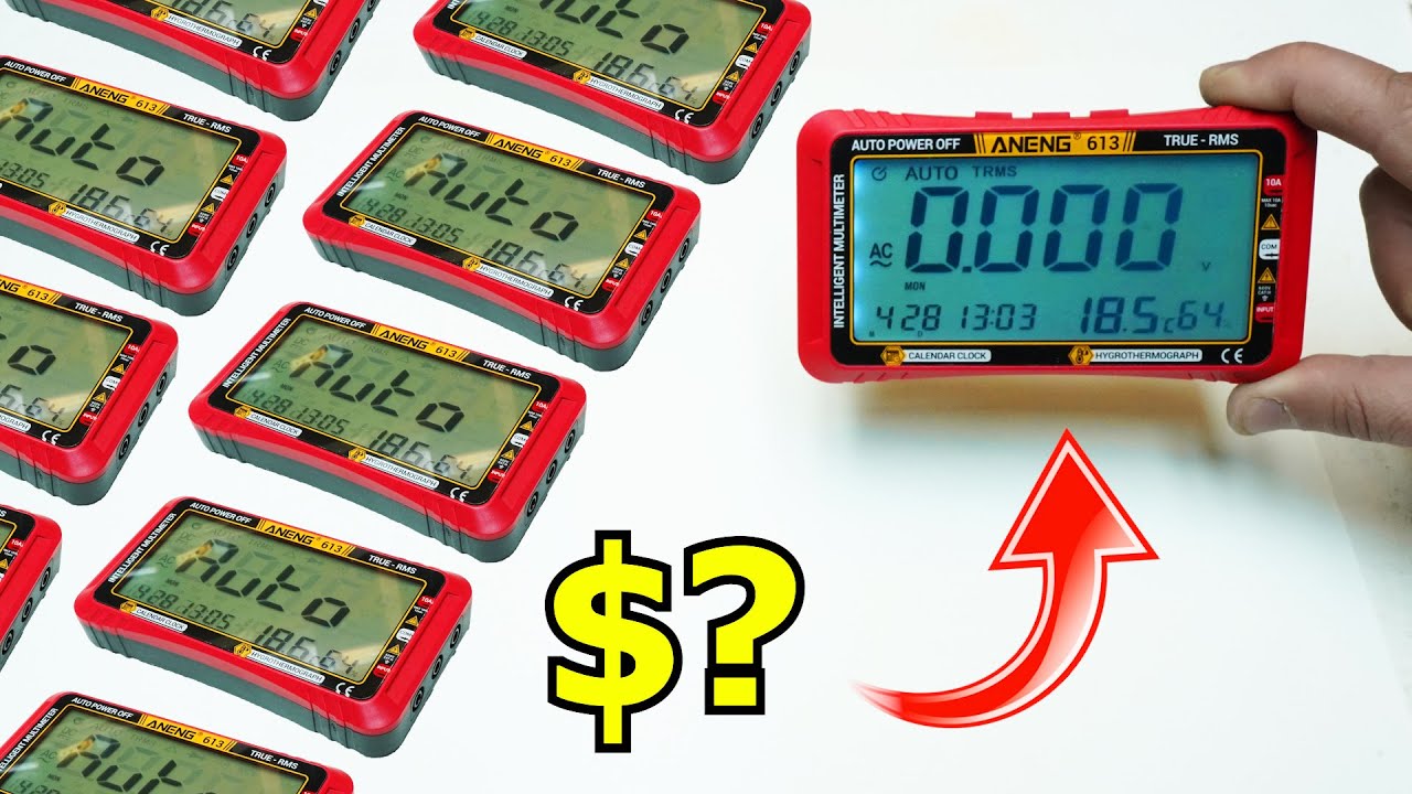 THIS $? Aliexpress Aneng 613 DMM  is FANTASTIC?