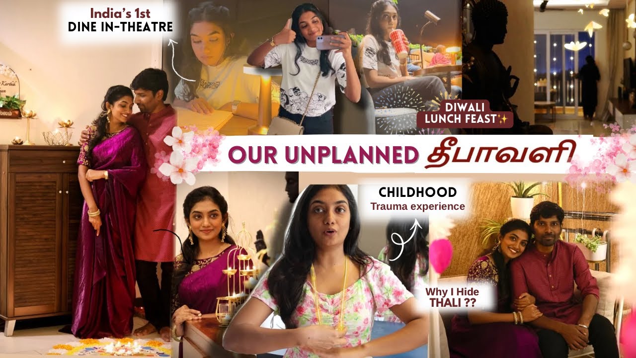 Review: 3 Days Vlog 🪔| Why don&rsquo;t I wear a Thali? | India&rsquo;s First DINE IN-THEATRE | Prawn Biryani🫶🏼