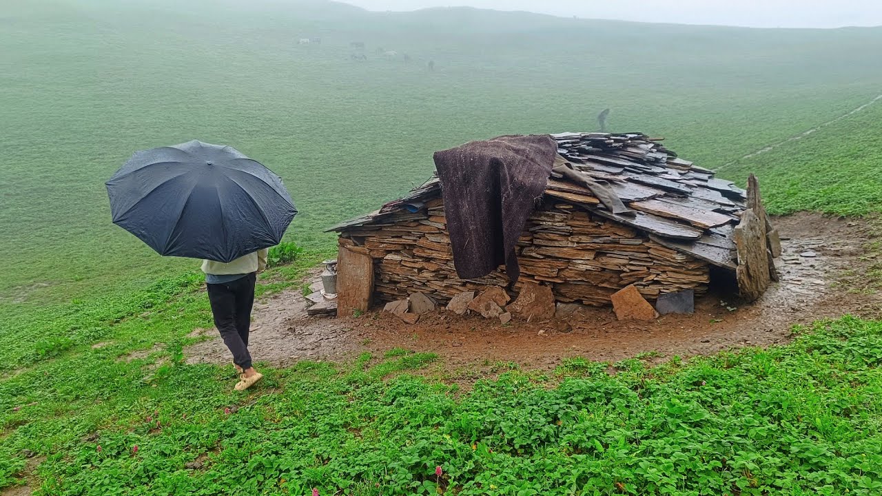 Beautiful Nature With Documentary Video During the Heavy Rain | Rural Activities In Nepali Village |