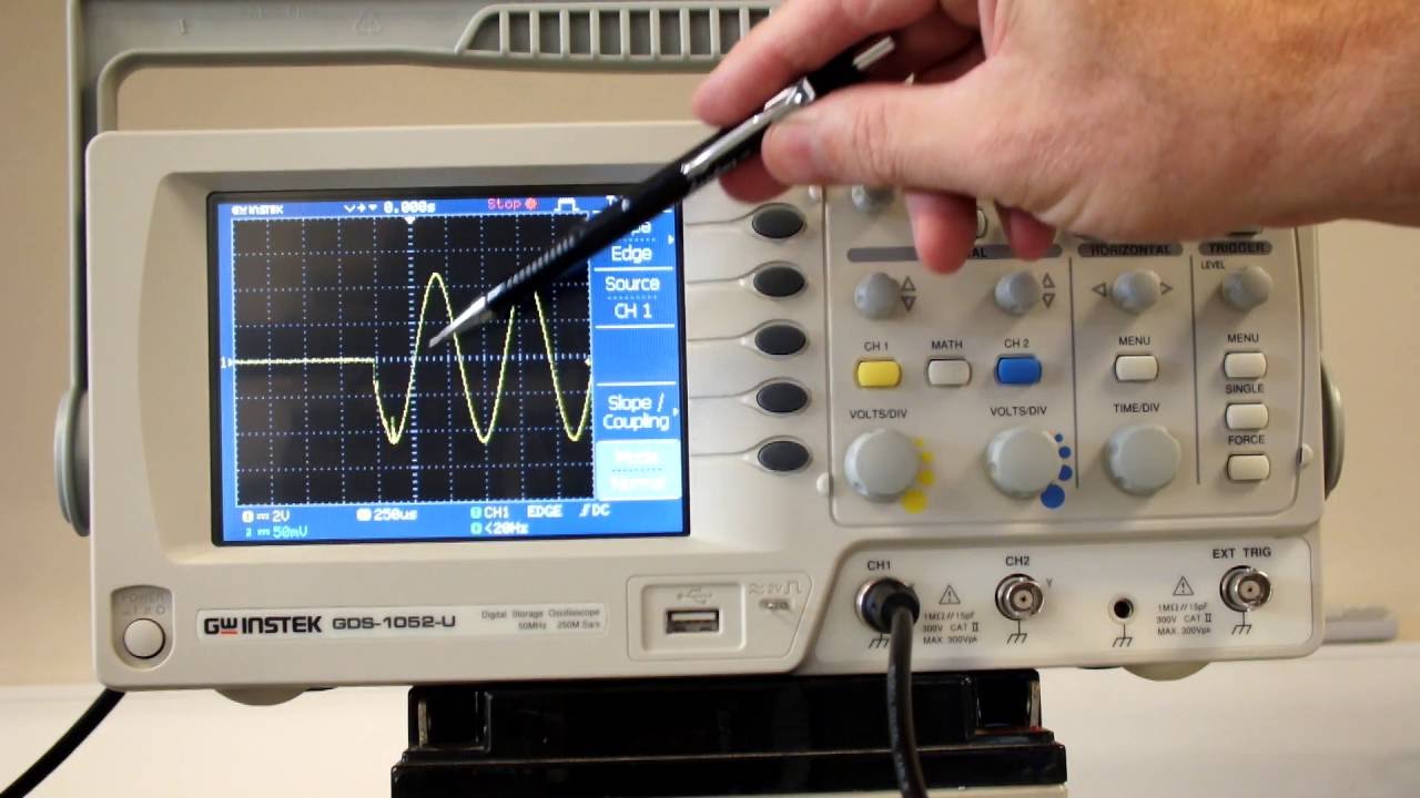 GWINSTEK GDS-1052-U Demonstration