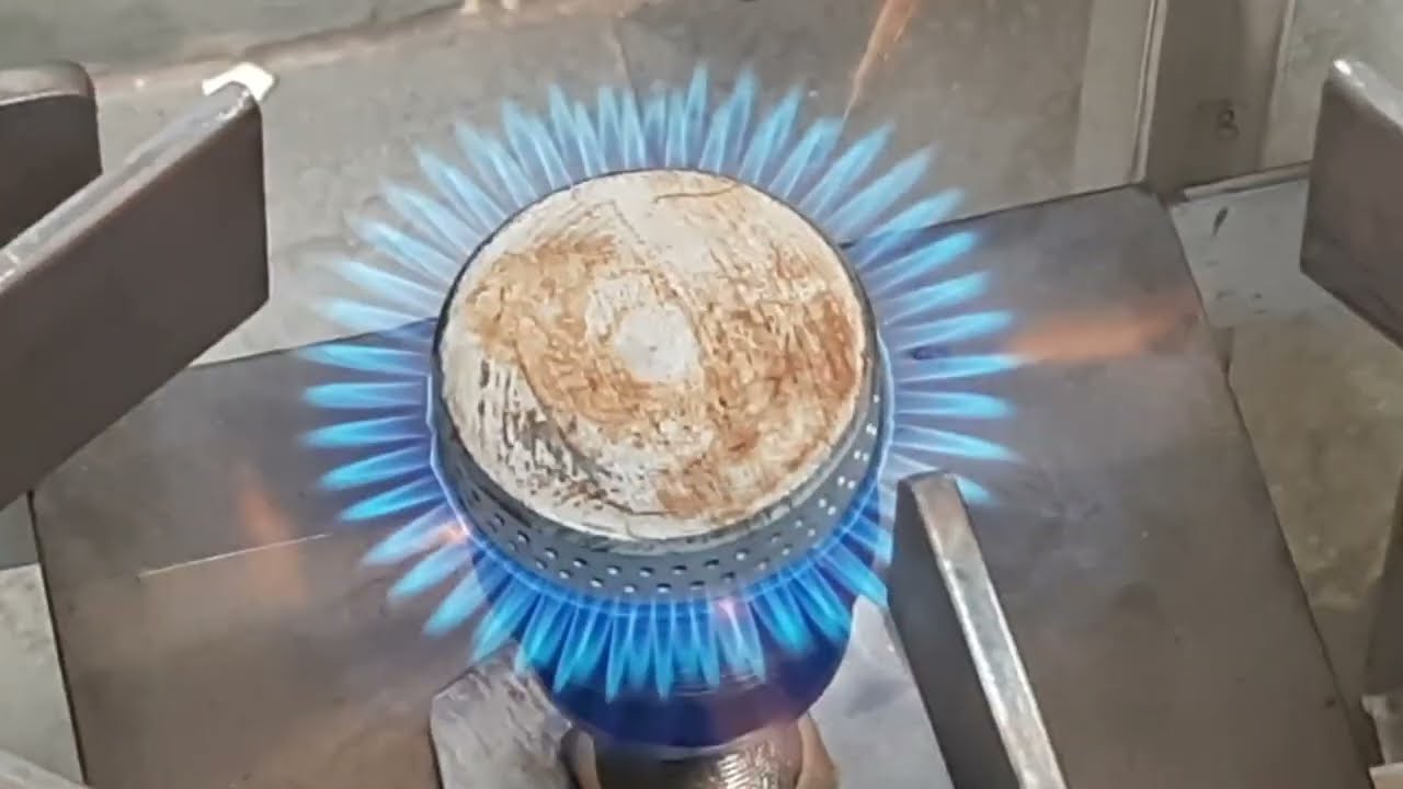 Commercial LPG gas burner | Construction | working principle | Animation
