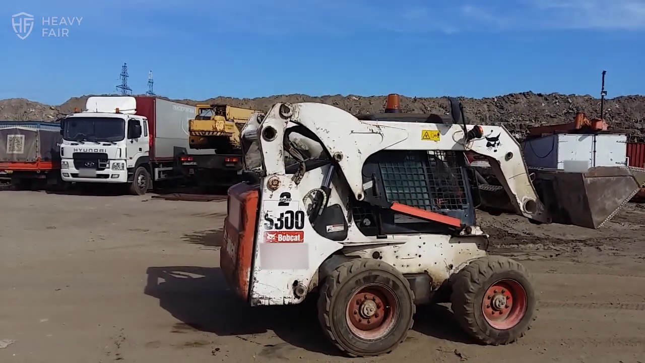 Мини-погрузчик Bobcat S300 – продается на HEAVY FAIR! Видео диагностика мини-погрузчика