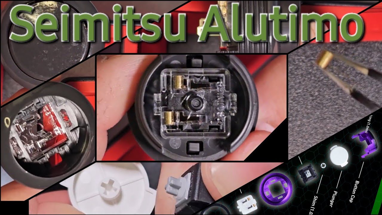 Seimitsu Alutimo 30mm & 24mm pushbutton teardown
