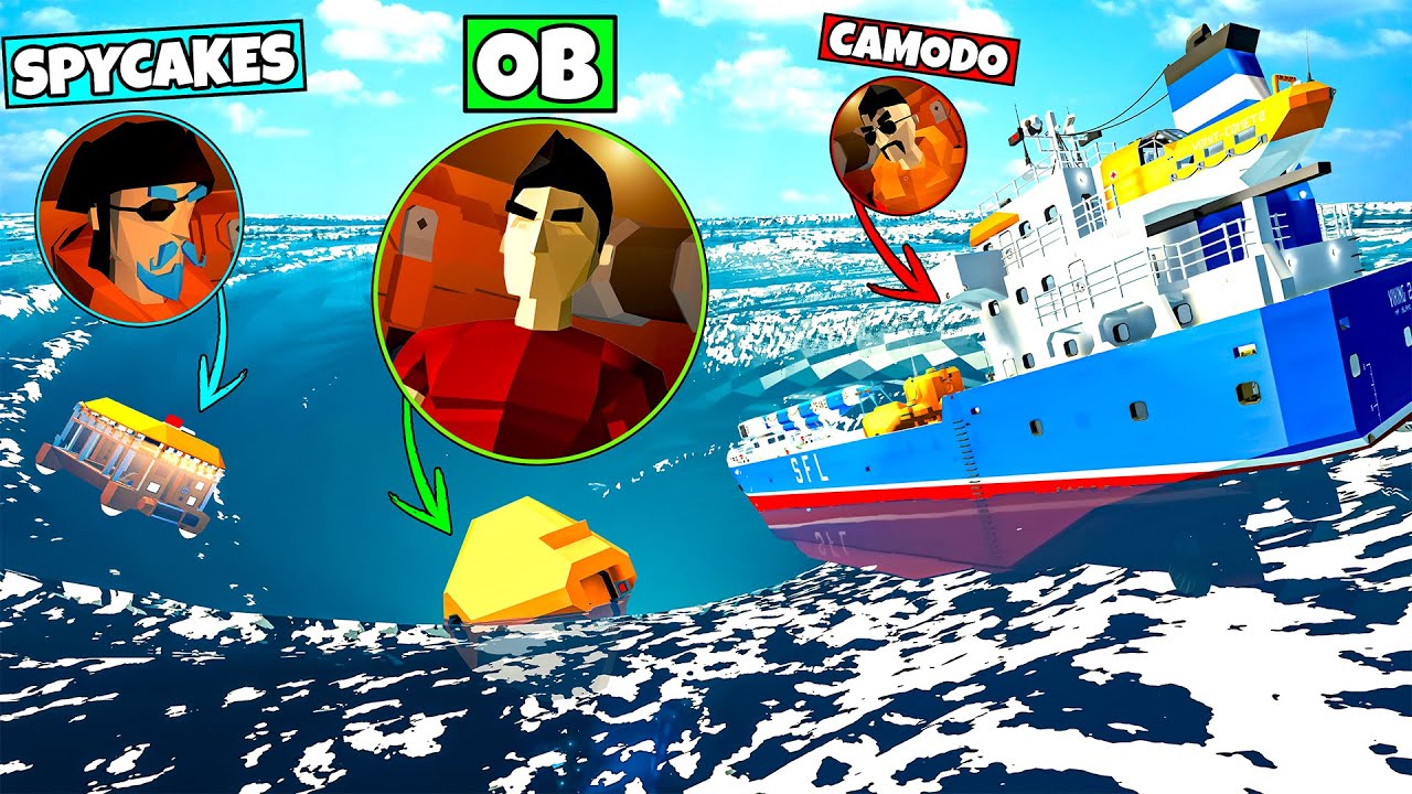 We Tested Survival Pods Against Whirlpools and Tsunamis! | Stormworks