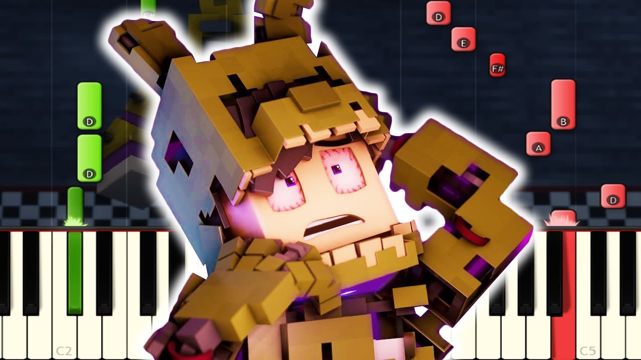 Afton Family - FNAF Minecraft Music Video