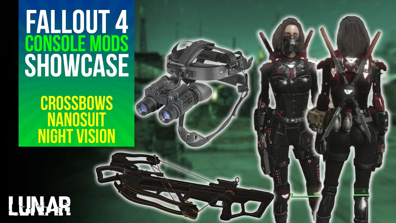 Fallout 4 Console Mods Week 17: Crossbow, Nanosuit, Night Vision