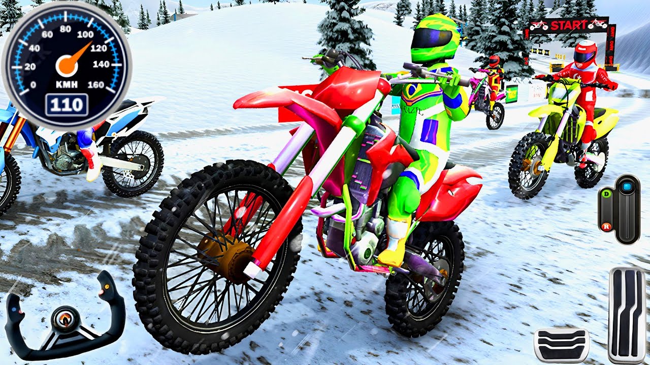 Uphill Offroad Motocross Dirt Bike Stunt Racing - MX vs ATV Legends Simulator 3D - PC GamePlay #5