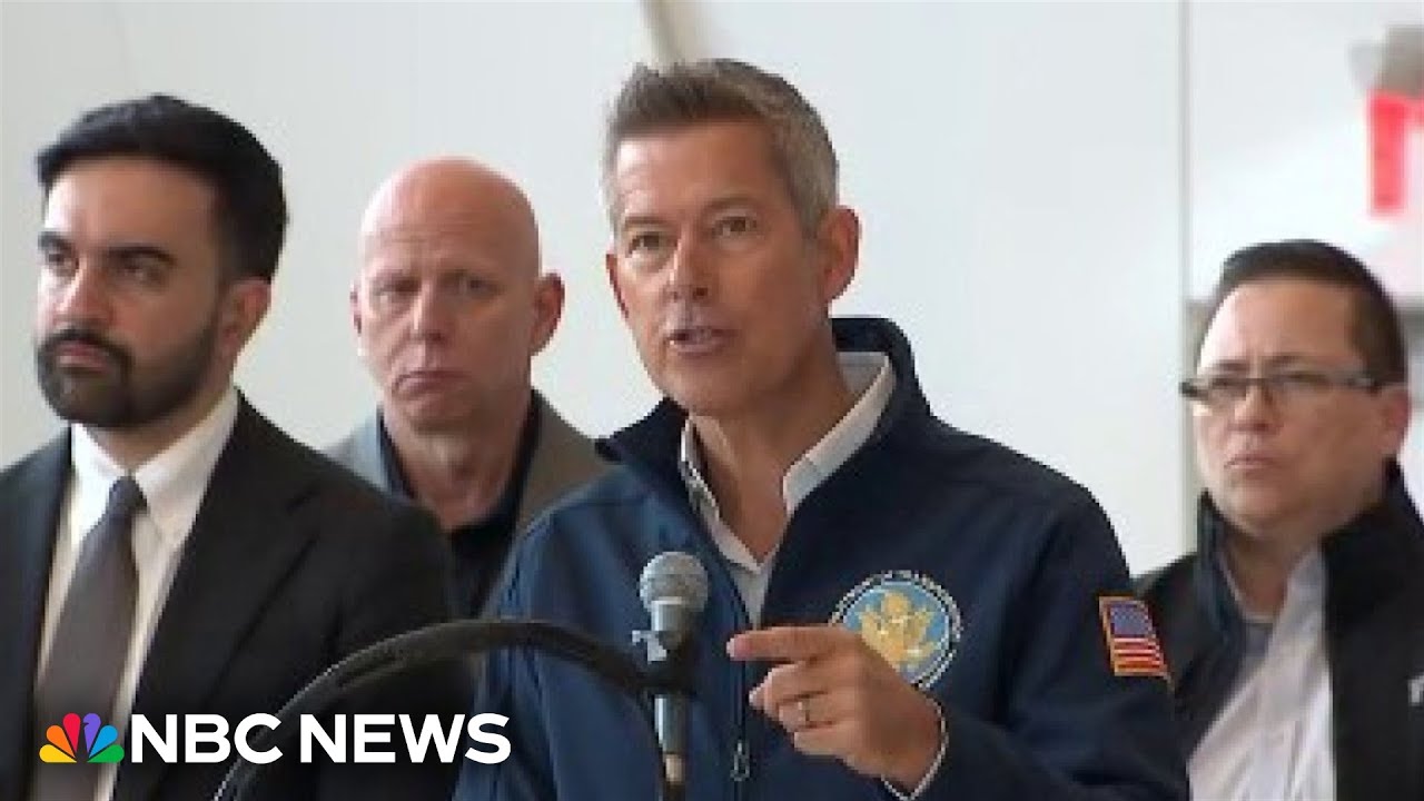 LaGuardia remains at reduced capacity after collision, Transportation Secretary Duffy says&nbsp;