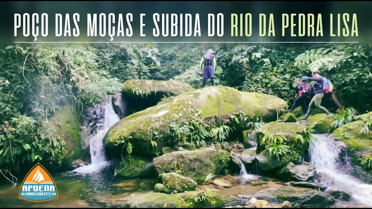 Travessia Santos - Paranapiacaba: Subida pelo rio da Pedra Lisa, passando pelo Poço das Moças