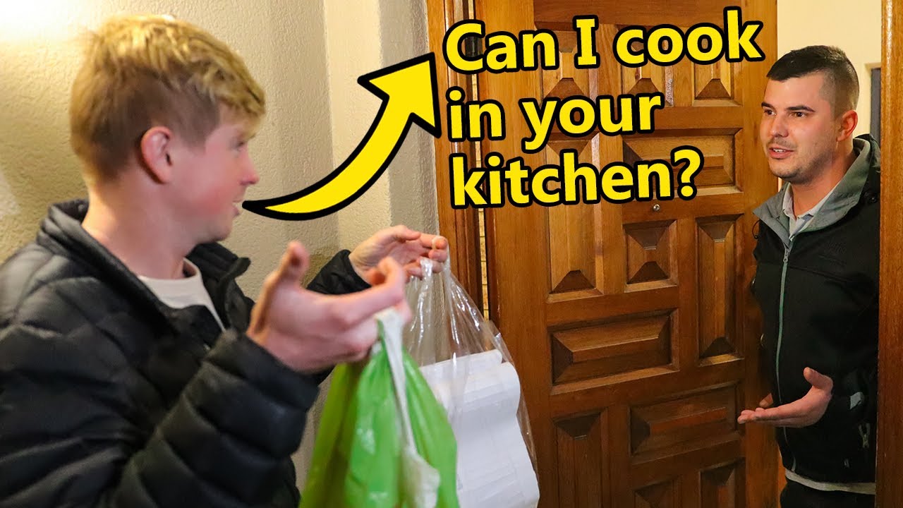 Asking Strangers To Cook Them Dinner In Their Kitchen