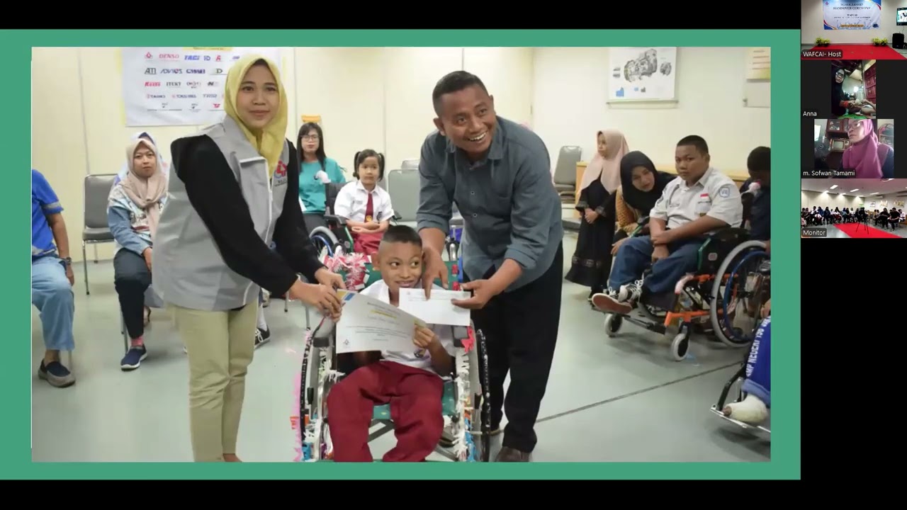 Ceremony Beasiswa WAFCAI 2024 (Offline & Online)