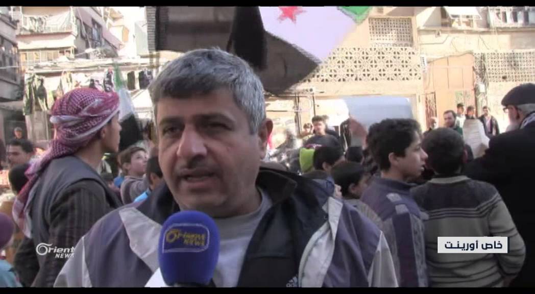اهالي دوما يؤكدون مواصلة التظاهر حتى إسقاط النظام