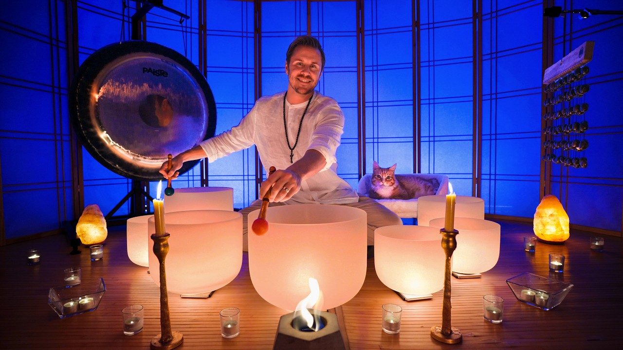 NEW MOON SOUND BATH  --  432Hz Crystal Singing Bowls