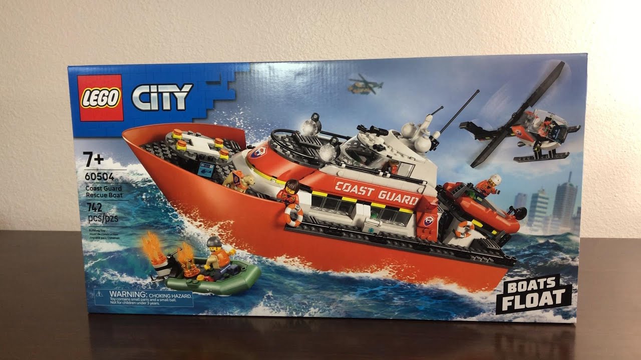 Обзор спасательного катера береговой охраны Lego City 2026